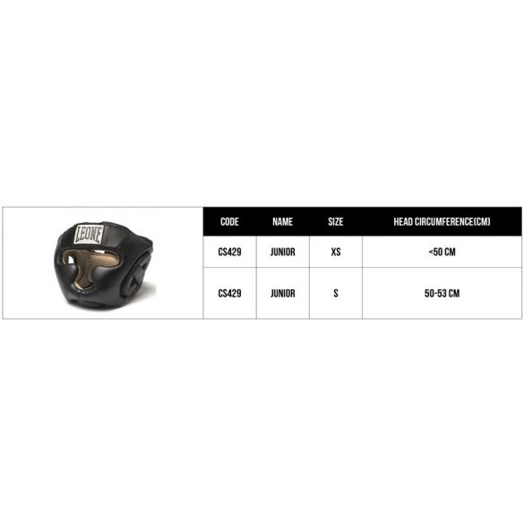 Боксерський шолом Leone Junior Black 500025_image_2