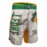 Шорты MMA Leone Brazil White 500045