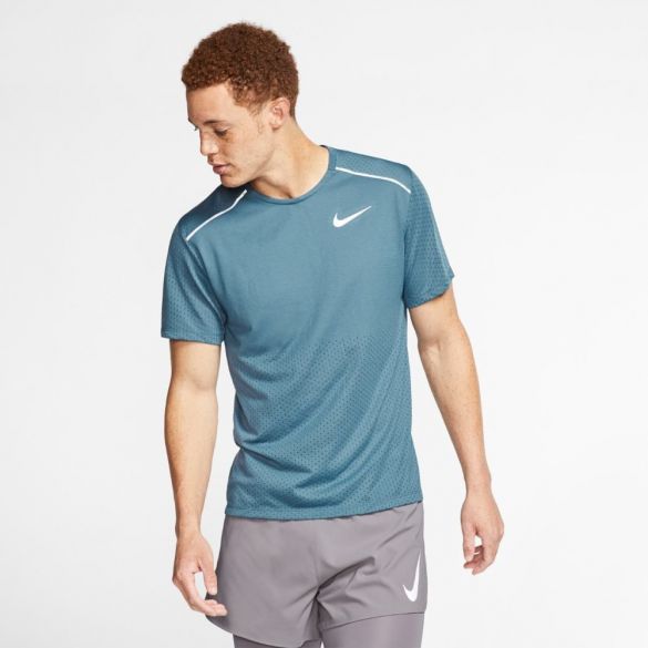 Чоловіча бігова футболка Nike M Nk Brthe Rise 365 Ss AQ9919-418_image_1