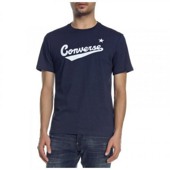 Мужская футболка Converse Center Front Logo Tee White 10018235-467_image_1