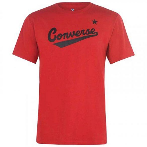 Мужская футболка Converse Center Front Logo Tee White 10018235-603_image_1