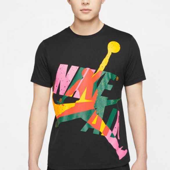 Мужская футболка Nike Ss Ctn Jm Classics Hbr Crew CT6751-011_image_4