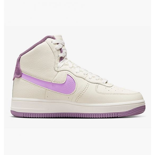 Nike air force 1 beige high best sale