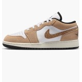 Кроссовки Air Jordan 1 Low Se Brown Elephant Gs White/Brown DZ5368-201_image_2