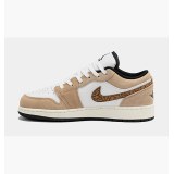 Кроссовки Air Jordan 1 Low Se Brown Elephant Gs White/Brown DZ5368-201_image_4