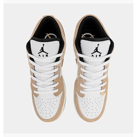 Кроссовки Air Jordan 1 Low Se Brown Elephant Gs White/Brown DZ5368-201_image_3