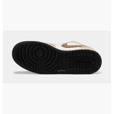 Кроссовки Air Jordan 1 Low Se Brown Elephant Gs White/Brown DZ5368-201_image_7