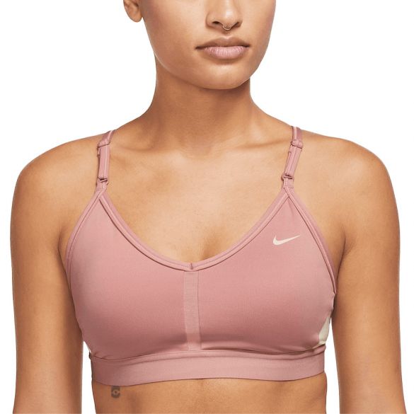 ТОП NIKE W NK DF INDY V-NECK BRA CZ4456-618_image_1