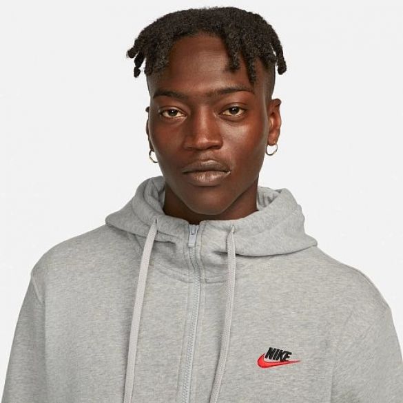 Чоловіча толстовка Nike M Nsw Club Dt Hoodie Fz Bb DQ8384-064_image_7