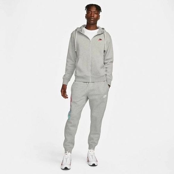 Чоловіча толстовка Nike M Nsw Club Dt Hoodie Fz Bb DQ8384-064_image_4