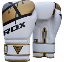 Боксерські рукавички RDX Rex Leather Gold 10122