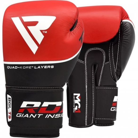 Боксерські рукавички RDX Quad Kore Red 10123_image_1