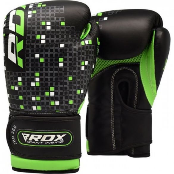 Детские боксерские перчатки RDX Green 10125_image_1