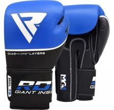 Боксерські рукавички RDX Quad Kore Blue 10127