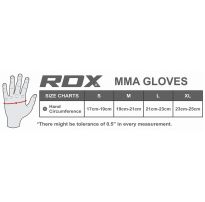 Рукавички ММА RDX Rex Leather Black 10303_image_9