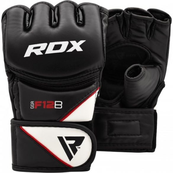 Рукавички ММА RDX Rex Leather Black 10303_image_1