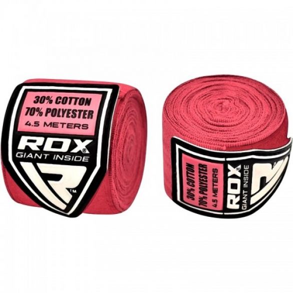 Бинты боксерские RDX Fibra Pink 10404_image_1