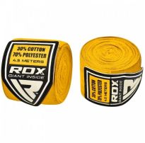Бинты боксерские RDX Fibra Yellow 10406_image_4