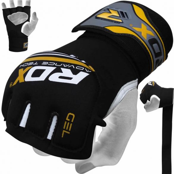 Бинт-рукавичка RDX Neopren Gel Yellow 10412_image_4