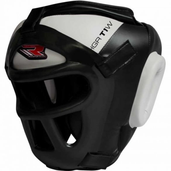 Боксерский шлем тренировочный RDX Guard White 10504_image_1