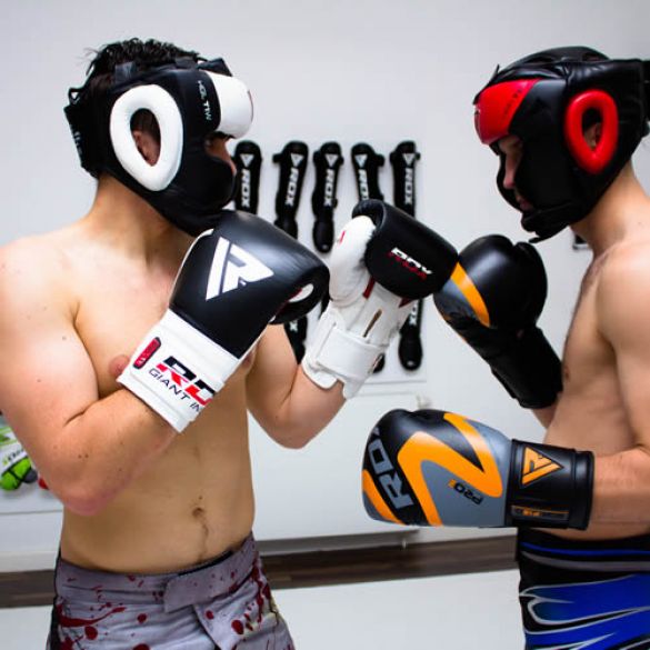 Боксерський шолом із захистом підборіддя RDX WB 10514_image_3