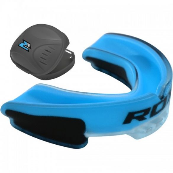 Капа боксерская RDX GEL 3D Elite Blue 10608_image_1