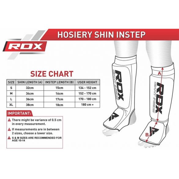 Накладки на ноги, защита голени RDX Soft Black 10805_image_2