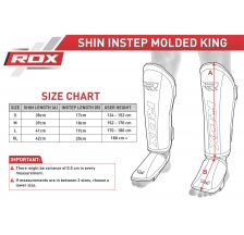 Накладки на ноги, захист гомілки RDX Molded 10809