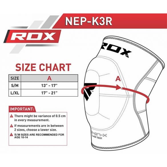 Наколенник муай тай RDX Neoprene(1шт.) 10911_image_2