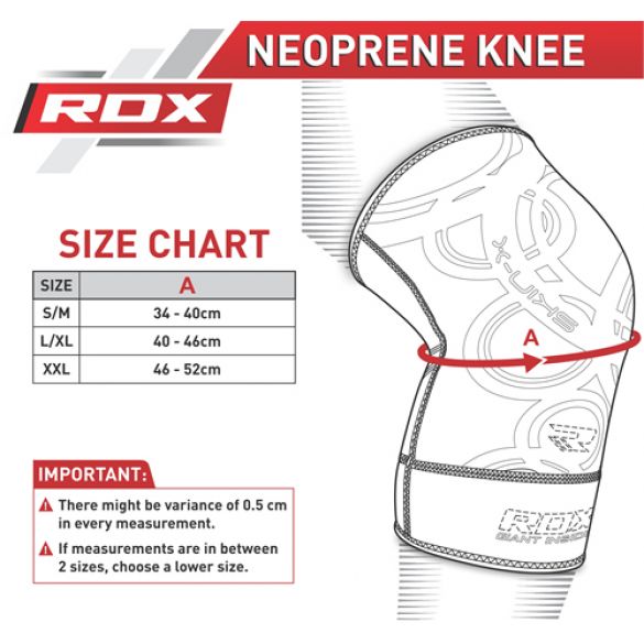 Наколенник спортивный неопреновый RDX  (1 шт) 10912_image_2