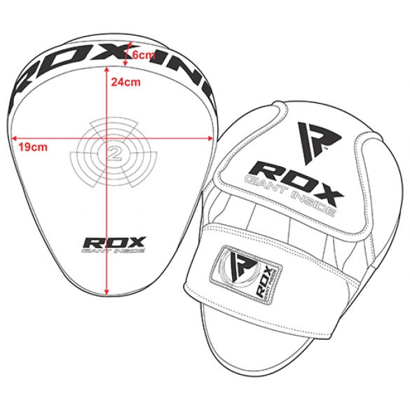 Лапи боксерські RDX Multi Red 11006_image_8