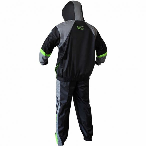 Костюм для схуднення з капюшоном RDX Green 11203_image_4