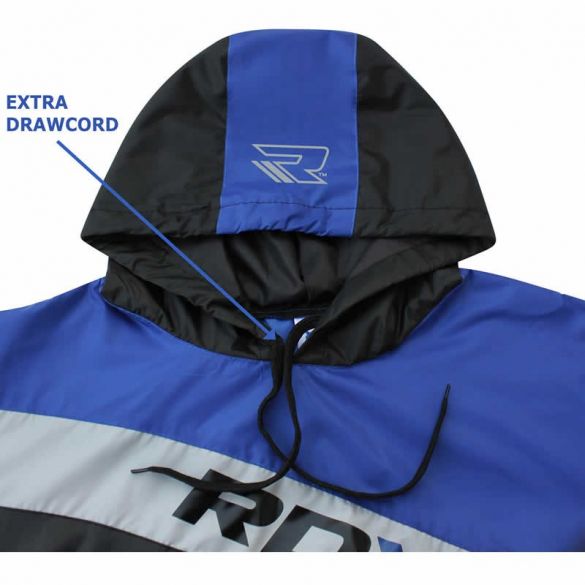 Костюм для схуднення з капюшоном RDX Blue 11204_image_3