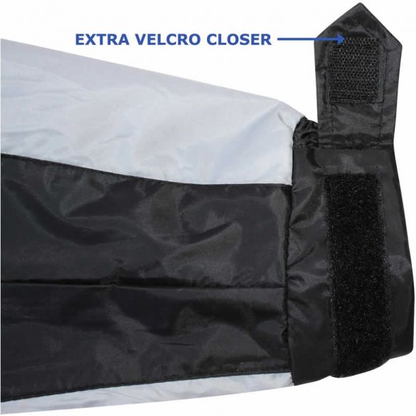 Костюм для схуднення з капюшоном RDX Blue 11204_image_6