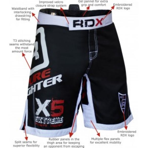 Шорты MMA RDX X5 Black _image_6