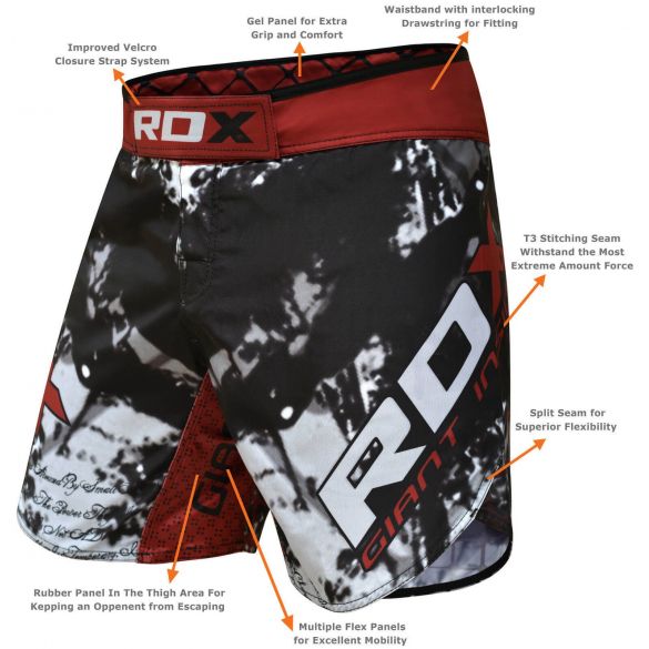 Шорти MMA RDX Multi Gray_image_2