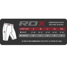 Шорти MMA компресійні RDX New 11401