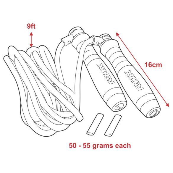 Скакалка RDX Leather_image_3