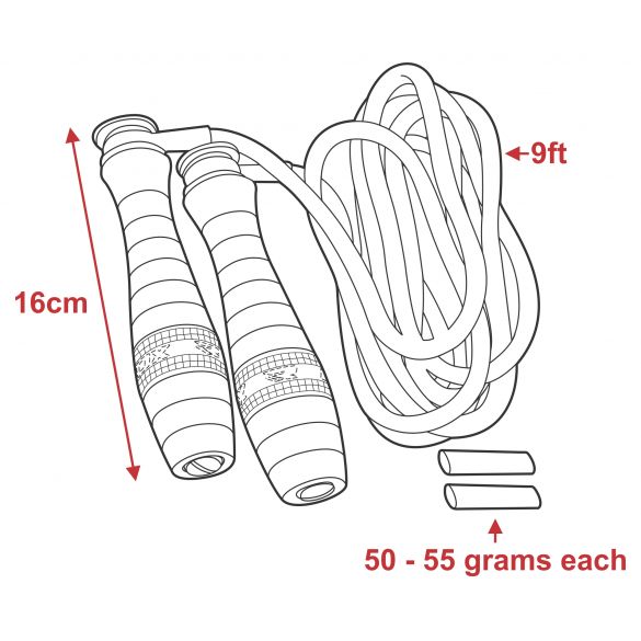 Скакалка RDX Leather New_image_4