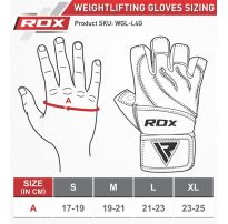 Рукавички для фітнесу RDX PRO LIFT BLACK 20104_image_7