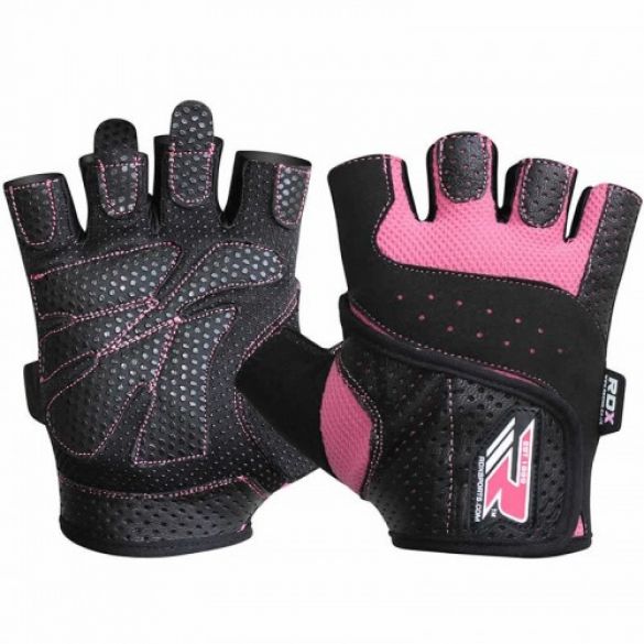 Рукавички для фітнесу жіночі RDX Pink 20108_image_1