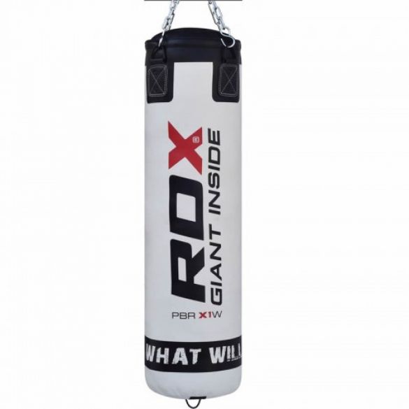 Боксерський мішок RDX Leather White 30105_image_1