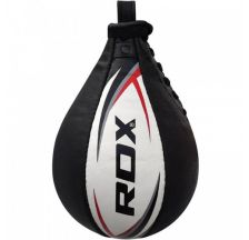 Пневмогруша боксерська RDX Leather White без кріплення 30305
