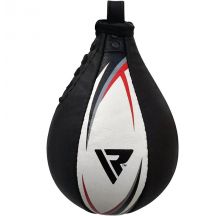 Пневмогруша боксерська RDX Leather White без кріплення 30305