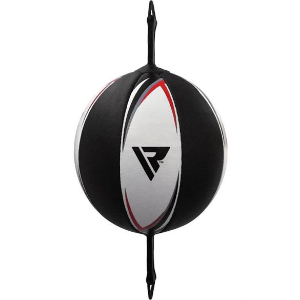 Боксерська груша на розтяжці RDX White з гумовим джгутом 30308_image_4