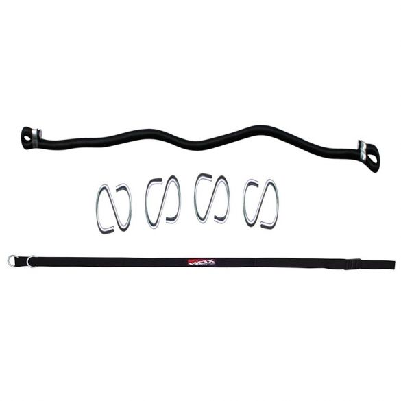 Боксерська груша на розтяжці RDX White New з гумовим джгутом 30314_image_3