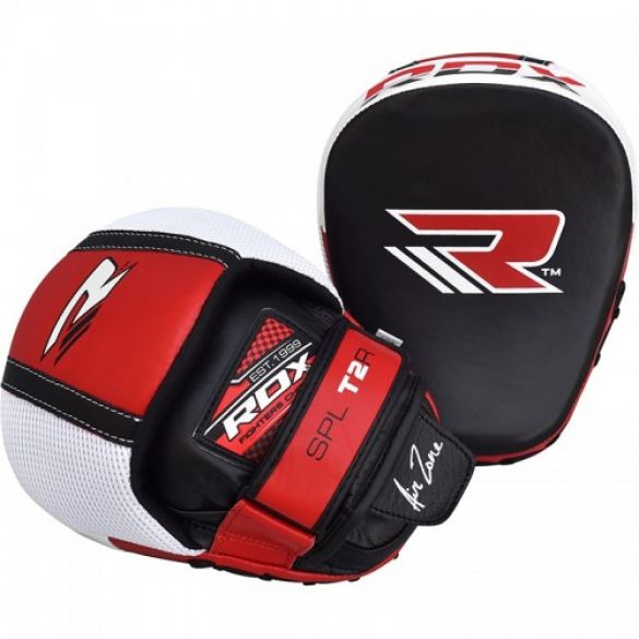 Лапи боксерські RDX Leather Red 40241_image_1