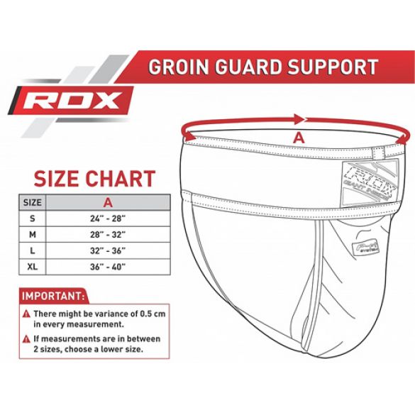 Захист паху RDX Groin Guard Black 40242_image_3