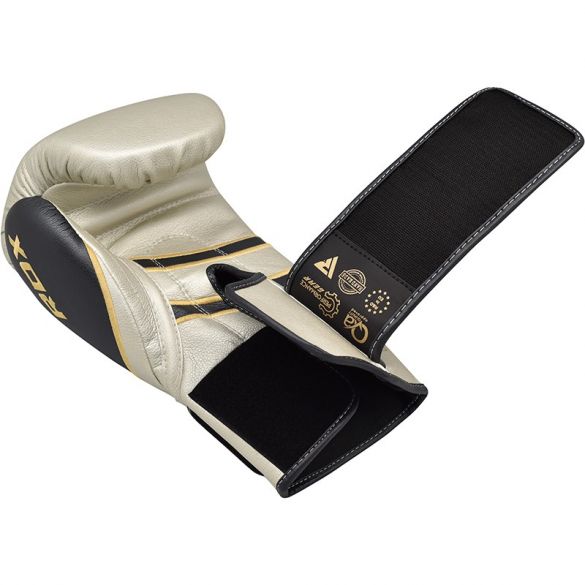 Боксерські рукавички RDX Leather Pearl White 40247_image_2