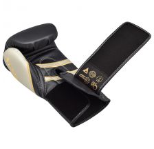 Боксерські рукавички RDX Leather Black White 40248